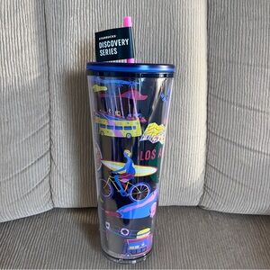NEW Starbucks Discovery Series LOS ANGELES Tumbler, Venti 24 oz.